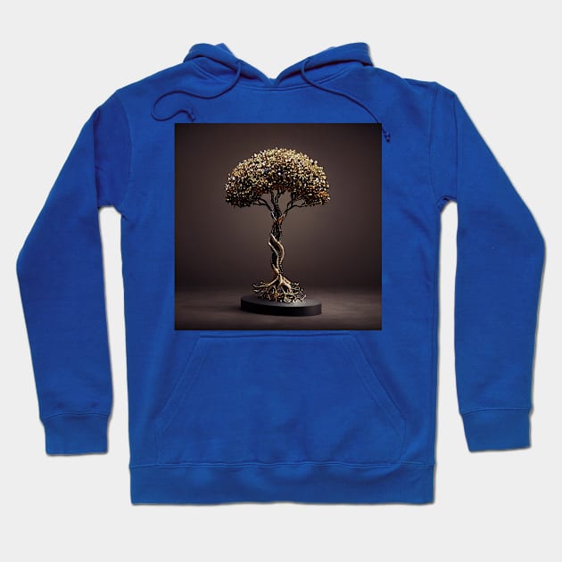 Yggdrasil World Tree of Life Hoodie by Grassroots Green